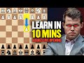 Carlsen Teaches How to Play the Highest Win Rate Opening Against 1.d4