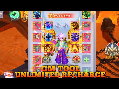 Unlimited Recharge GM TOOL Legend Of Kyushu Immortal - 999.999.999 Recharge