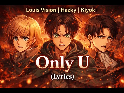 Only U (Lyrics) | Louis Vision | Hazky | Kiyoki