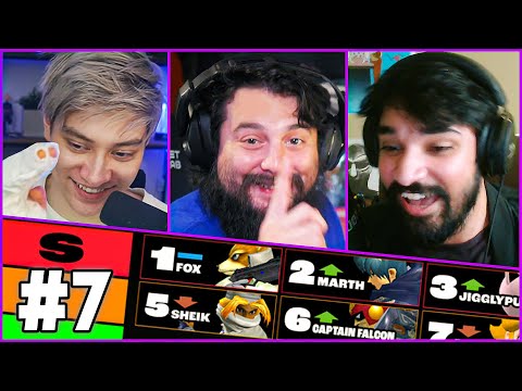 Mango, Leffen and Zain talk about the New Melee Tier List - Podcast Episode 7