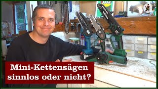 Mini Kettensägen sinnlos oder nicht?