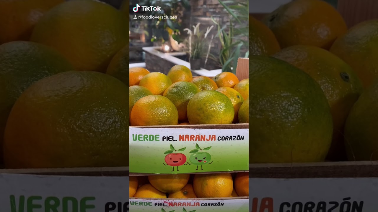 “Verde piel, naranja corazón” Alcampo incorpora mandarinas con piel verde de primera temporada
