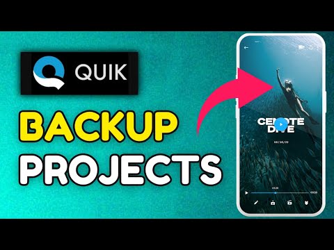 How to Backup Projects to GoPro Cloud in GoPro Quik 2025?
