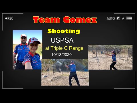 Team Gomez Shooting USPSA at Triple C Range 10/18/2020#teamgomez