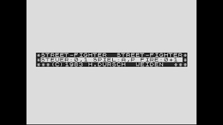 Street-Fighter for the ZX81