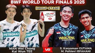 Download lagu Man Wei Chong/Kai Wun Tee (MAS) vs Gautama/Isfahani (INA) | World Tour Finals 2025 mp3