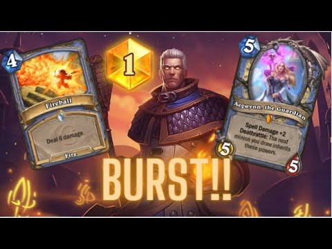 This spell damage mage deck has insane burst!?! (Hearthstone)
