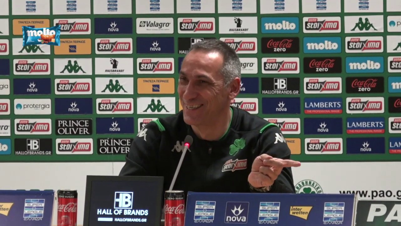 Giorgos Donis Press Conference (02/02/20) | pao.gr