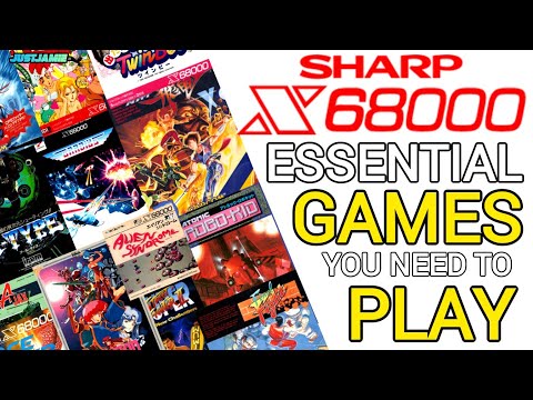 Top 13 Sharp X68000 Games Ever Made (Time Stamps) #x68000 #sharpx68000 #retrogaming