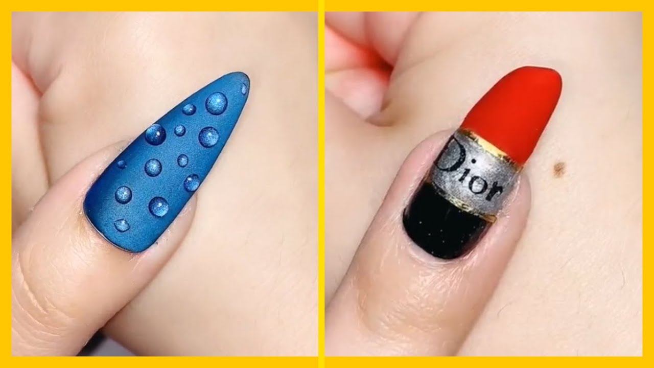 Relaxing Nail Design & nail art compilation