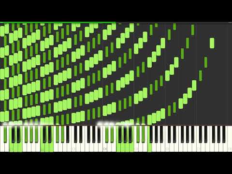 All polyrhythms at the same time (1:2:...:88) in Synthesia