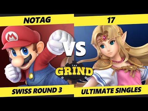 The Grind 139 Online Swiss Round 3 - NoTag (Mario) Vs. 17 (Zelda) Smash Ultimate - SSBU