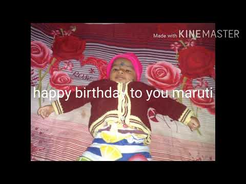 Happy birthday Maruti