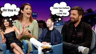 Sebastian Stan Flirting With Other Celebrities | Cobie Smulders , Priyanka Chopra video
