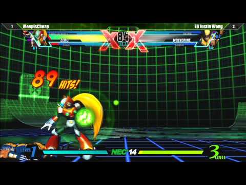 UMVC3 Top 8 EG Justin Wong  vs MeepisCheap - Northeast Championships 14