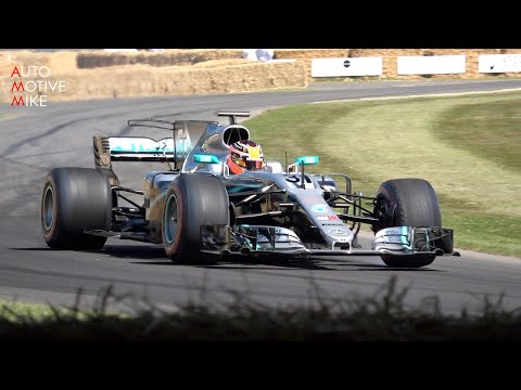 Thumbnail for Mercedes AMG F1 W08 EQ Power+! w/ Valtteri Bottas doing DONUTS & BURNOUT at Goodwood FOS! by Mercedes AMG F1 W08 EQ Power+