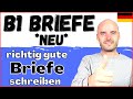 B1 Briefe Telc DTZ Prüfung Endlich Gute Briefe Schreiben A2 B1