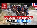 Drama On Huge Summit Finish! | Vuelta A España 2023 Highlights - Stage 6