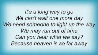 Alan Parsons Project - So Far Away Lyrics