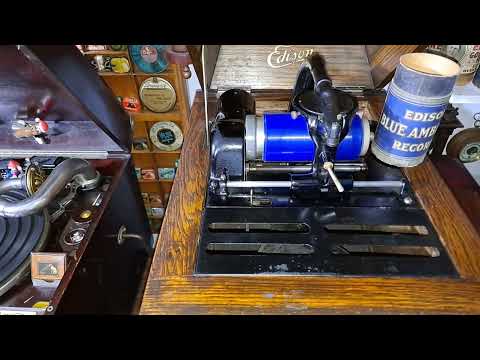 Those Ragtime Melodies. Peerless Quartet. Edison Blue Amberol Cylinder 2079 from 1913. Amberola 30