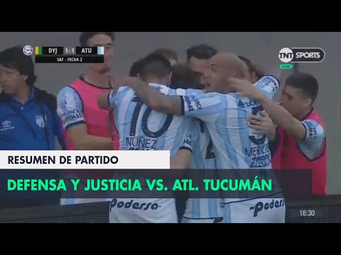 Resumen de Defensa y Justicia vs Atl. Tucumán (1-1) | Fecha 2 - Superliga Argentina 2018/2019