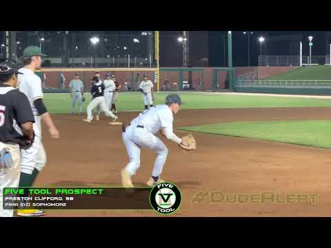 Pima's Preston Clifford is a vacuum at third