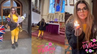 Rakhi Sawant Visits UK Church On Mother's Day