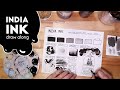 How to Use India Ink: A Draw-Along