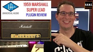 Universal Audio 1959 Marshall Super Plexi Plugin - How to
