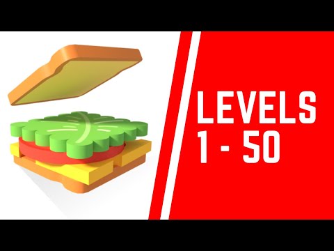 Sandwich! Game Level 1-50 Walkthrough | Popcore Games - YouTube