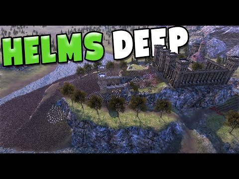 Ultimate Epic Battle Simulator - LOTR Castle Siege! - 50,000 Orcs vs 8000 Humans - UEBS Gameplay