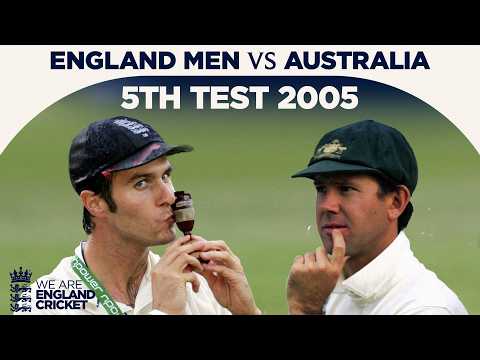 The Ashes Won at The Oval | Pietersen’s 158 & Warne’s 12 Wickets | England v Australia 2005