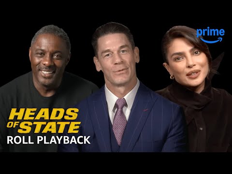 John Cena, Idris Elba, & Cast + Director Scene React - Roll Playback
