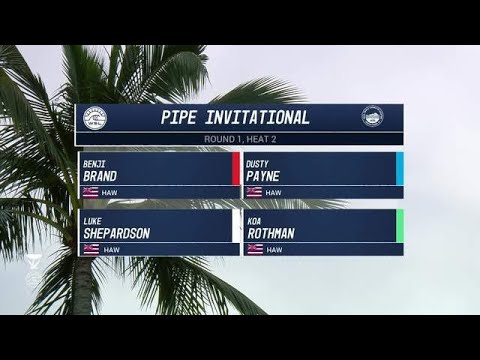 Men's Pipe Invitational: Round One, Heat 2