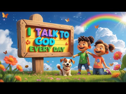 I Talk to God Every Day | Christian Kids Song About Prayer | Worship Song for Children