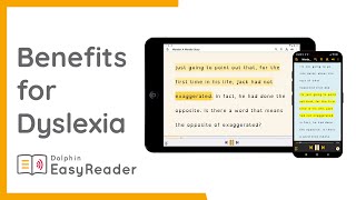 EasyReader: Benefits for People with Dyslexia