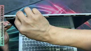 Asus Notebook 15 laptop display replacement. How to change asus X509U display.#asus#display#laptop