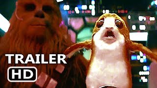 STAR WARS 8 "Chewbacca Hits Cute Porg" Trailer (2017) Disney Movie HD