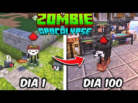 Sobrevivendo no apocalipse zumbi durante 100 dias ate o final - O FILME