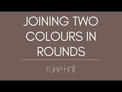 Joining two colours in rounds