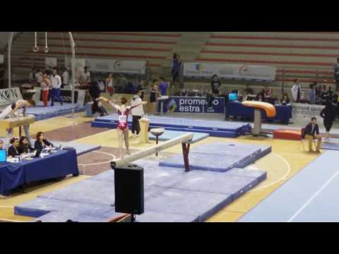 Ancona 2017 - serie b nazionale - Soluri Alessandra - trave