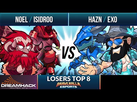 noeL & Isidroo vs Hazn & Exo - Losers Top 8 - DreamHack Montreal 2019 2v2