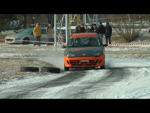 Noworoczny Sprint AZT 2016 - Wojciech de Weyher Michał Fogiński Fiat SC by OesRecords