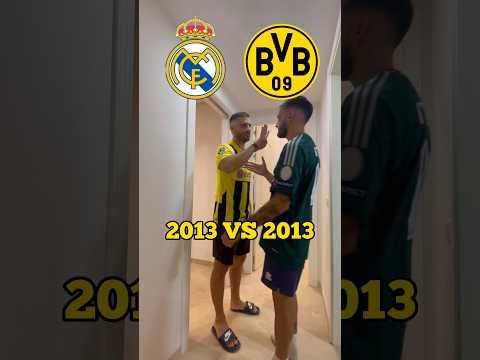Real Madrid 2013 vs Borussia Dortmund 2013 