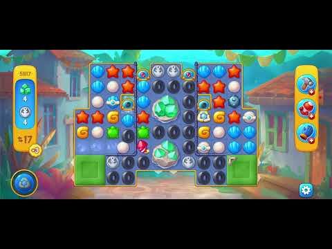 #Unlocking New Level 5817 #fishdom #playrix