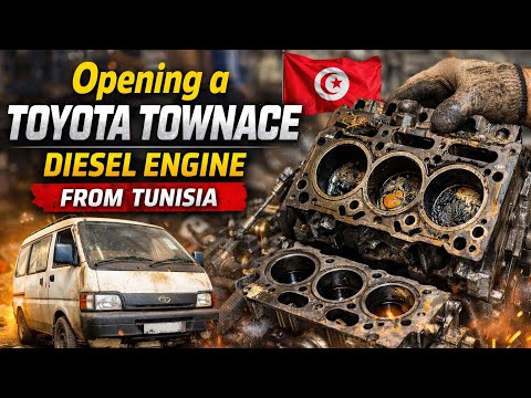 Thumbnail for Inside a Toyota TownAce Diesel Engine | Full Service #restoration by Toyota TownAce