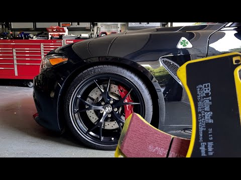 Alfa Romeo Giulia QV EBC Yellow Stuff Brakes Review | Auto Fanatic