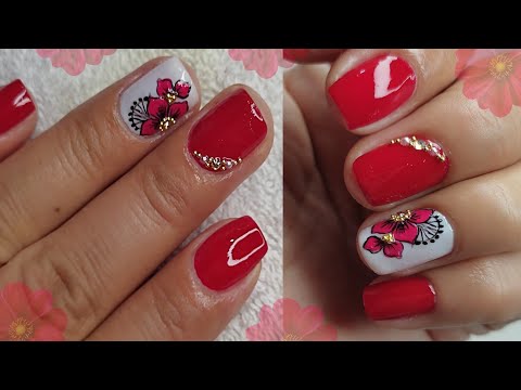 IDEA de UÑAS CORTAS NATURALES/Diseño de uñas