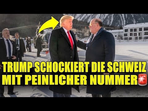 🚨Trump blamiert sich bei Gipfeltreffen in der Schweiz bis auf die Knochen
