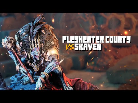 Flesheater Courts vs Skaven - An Age of Sigmar Battle Report